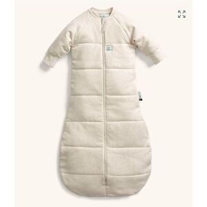 ErgoPouch Sleep Sack 2.5 TOG Sleeved Oatmeal Marle